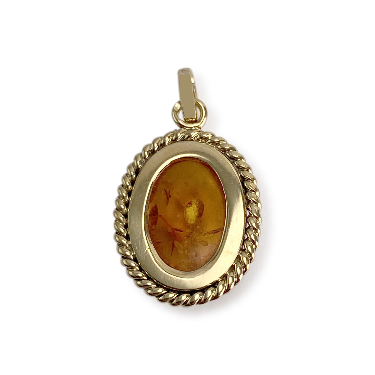 Pendentif d'occasion or 750 jaune ambre - vue 2