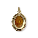 Pendentif d'occasion or 750 jaune ambre - vue 2