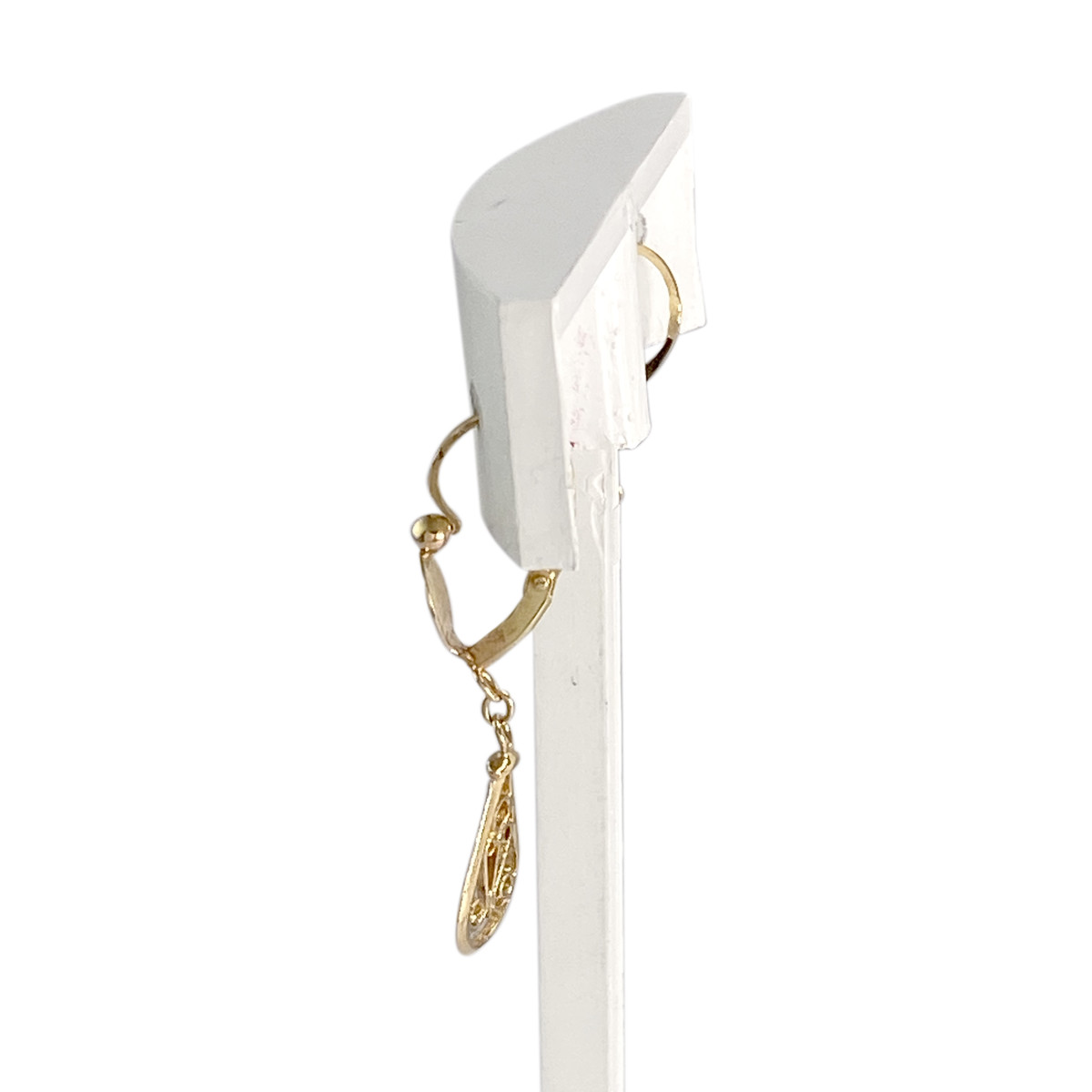 Boucles d'oreilles d'occasion or 750 jaune - vue 2