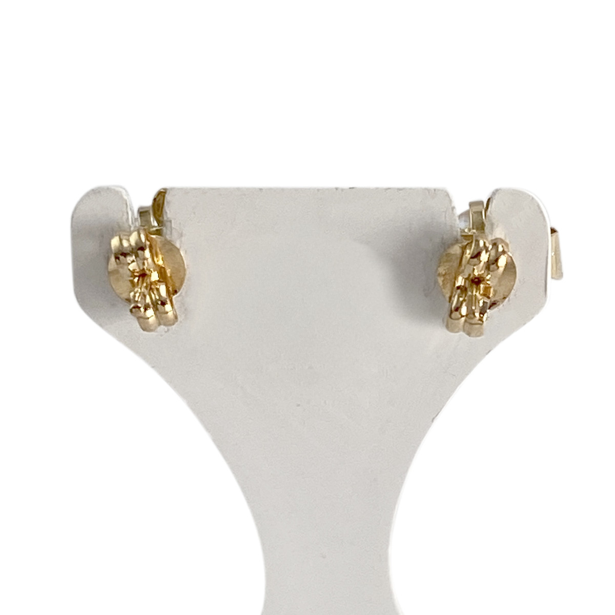 Boucles d'oreilles d'occasion or 750 jaune perles de culture - vue 3