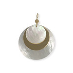 Pendentif d'occasion or 750 jaune nacres - vue 1