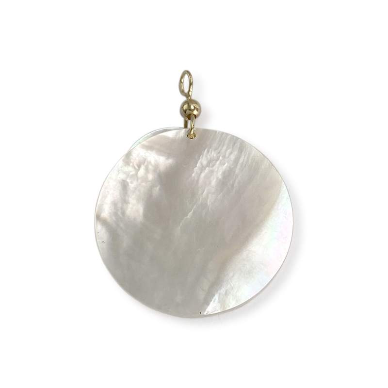 Pendentif d'occasion or 750 jaune nacres - vue 2