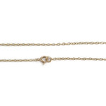 Collier d'occasion or 375 jaune perle d'eau douce - vue 3