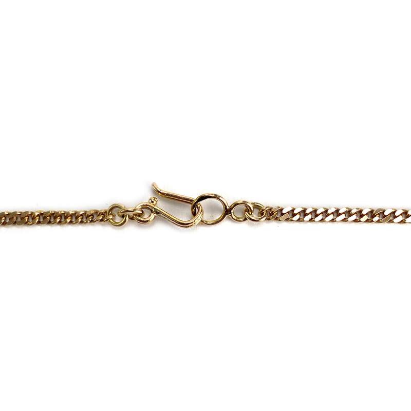 Collier d'occasion or 750 jaune maille fantaisie - vue 3