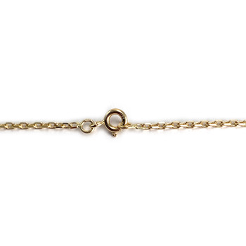 Collier d'occasion or 750 jaune maille filigrane perle de culture