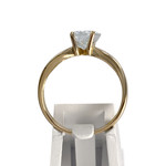 Bague d'occasion or 750 jaune aigue marine - vue 3