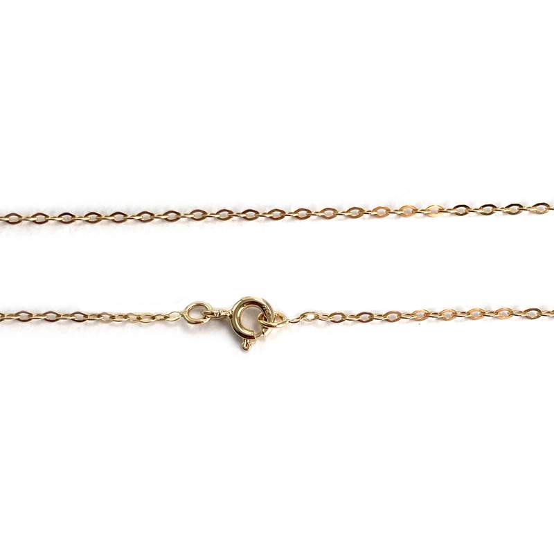 Collier d'occasion or 750 jaune zirconias - vue 3