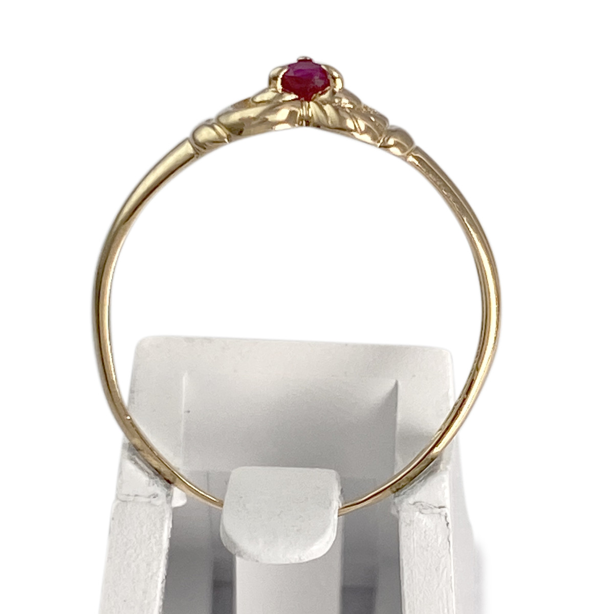 Bague d'occasion or 750 jaune rubis - vue 3