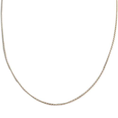 Chaîne d'occasion or 750 jaune maille forcat 45 cm