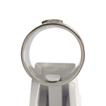 Bague MAUBOUSSIN d'occasion argent 925 bicolore diamants - vue 3