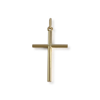 Croix d'occasion or 750 jaune