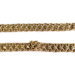 Collier d'occasion or 750 jaune maille fantaisie - vue 3