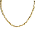 Collier d'occasion or 750 jaune boules 44,5 cm - vue 1