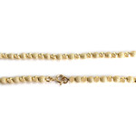 Collier d'occasion or 750 jaune boules 44,5 cm - vue 3