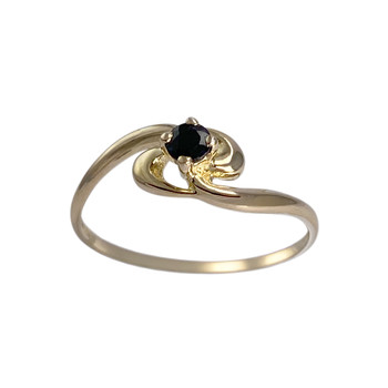 Bague d'occasion or 750 jaune saphir