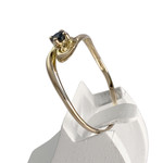 Bague d'occasion or 750 jaune saphir - vue 2