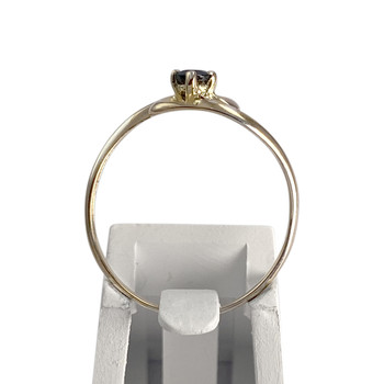 Bague d'occasion or 750 jaune saphir