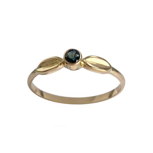 Bague d'occasion or 750 jaune saphir