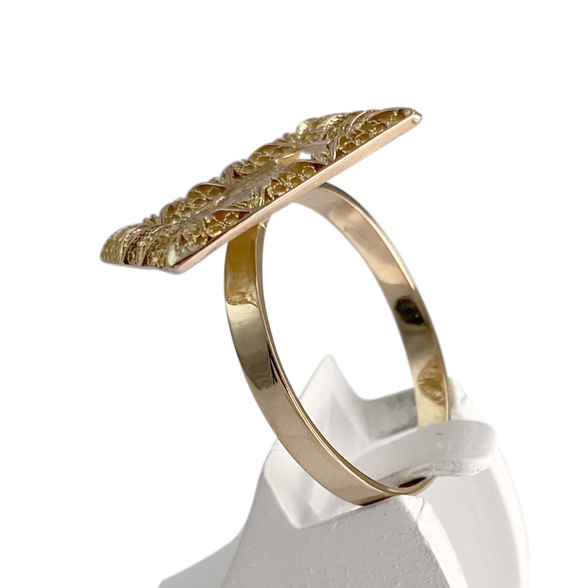 Bague d'occasion or 750 jaune - vue 2