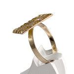 Bague d'occasion or 750 jaune - vue 2