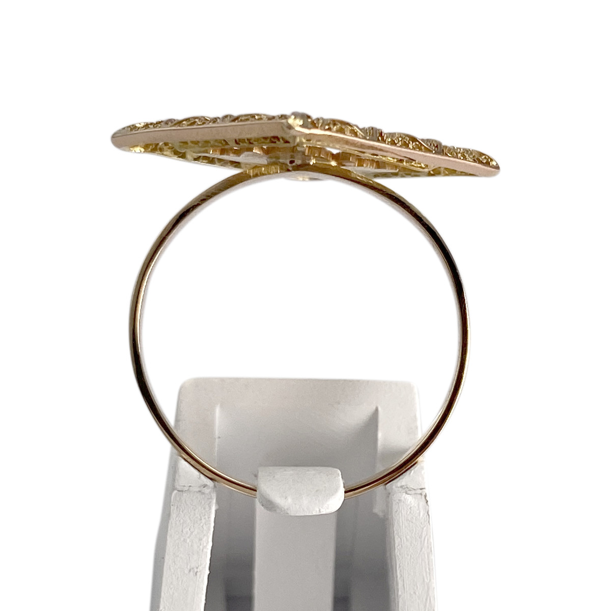 Bague d'occasion or 750 jaune - vue 3