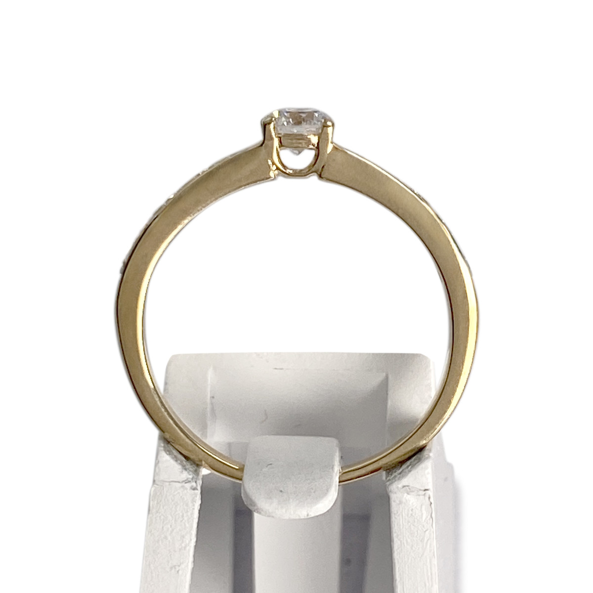 Bague d'occasion or 750 jaune diamant diamant - vue 3