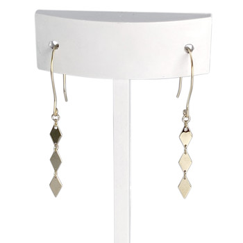 Boucles d'oreilles d'occasion or 375 jaune
