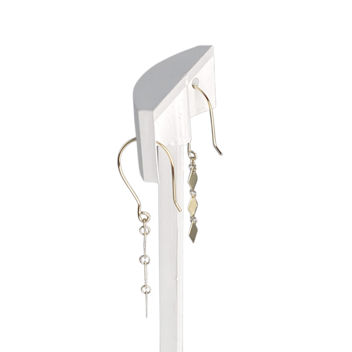 Boucles d'oreilles d'occasion or 375 jaune - vue 2