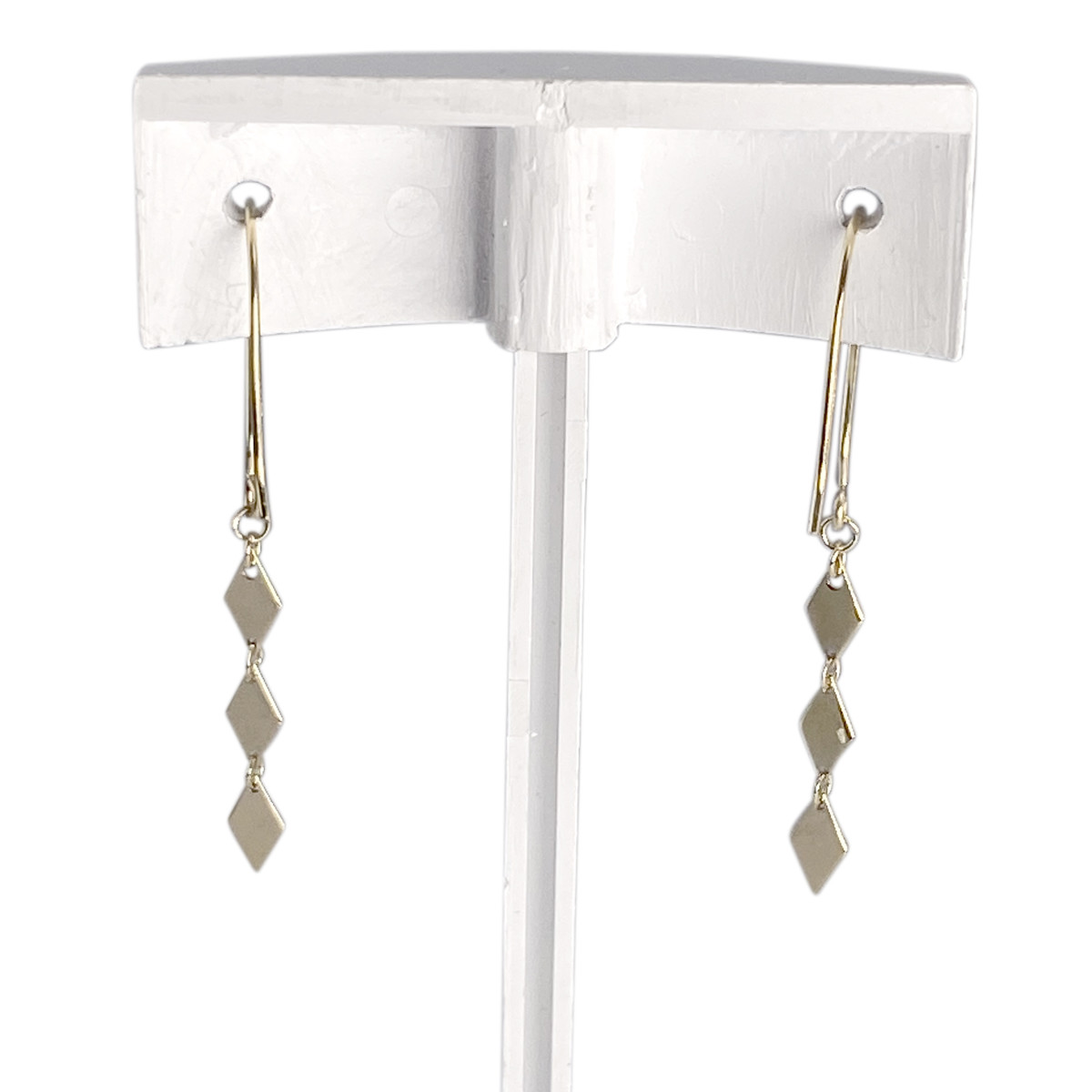 Boucles d'oreilles d'occasion or 375 jaune - vue 3