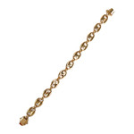 Bracelet d'occasion or 750 jaune maille grain de café 23 cm - vue 2