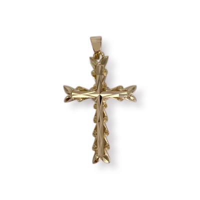 Croix d'occasion or 750 jaune - vue 1