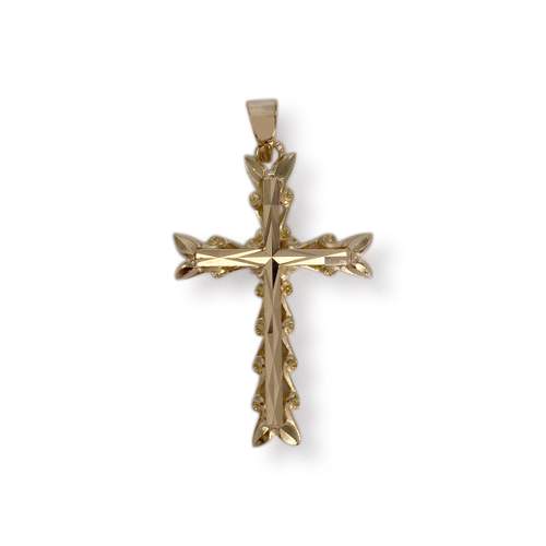 Croix d'occasion or 750 jaune