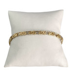 Bracelet d'occasion or 750 jaune maille fantaisie - vue 1