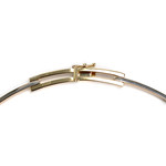 Collier d'occasion 2 tons or 750 maille fantaisie - vue 3