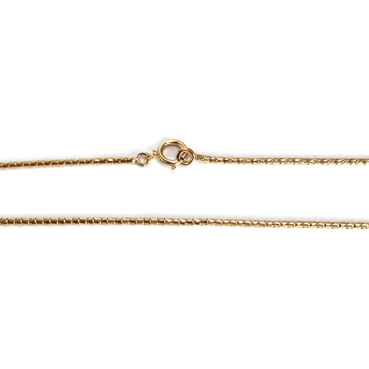 Collier d'occasion or 750 jaune maille fantaisie - vue 3