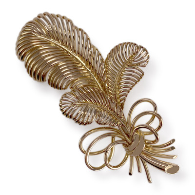 Broche d'occasion or 750 jaune