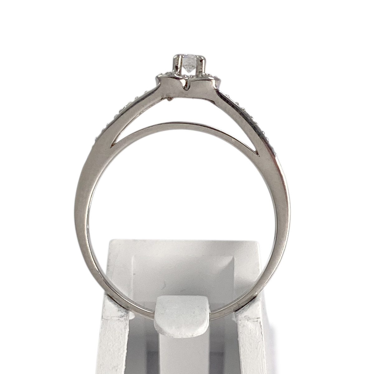 Bague MAUBOUSSIN d'occasion or 750 blanc diamants - vue 3