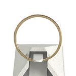 Bague d'occasion or 750 jaune diamants - vue 3