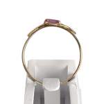 Bague d'occasion or 750 jaune rubis - vue 3