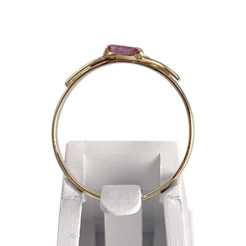 Bague d'occasion or 750 jaune rubis - vue 3