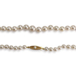 En chute d'occasion or 750 jaune perles de culture - vue 3