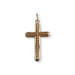 Croix d'occasion or 750 jaune - vue 1