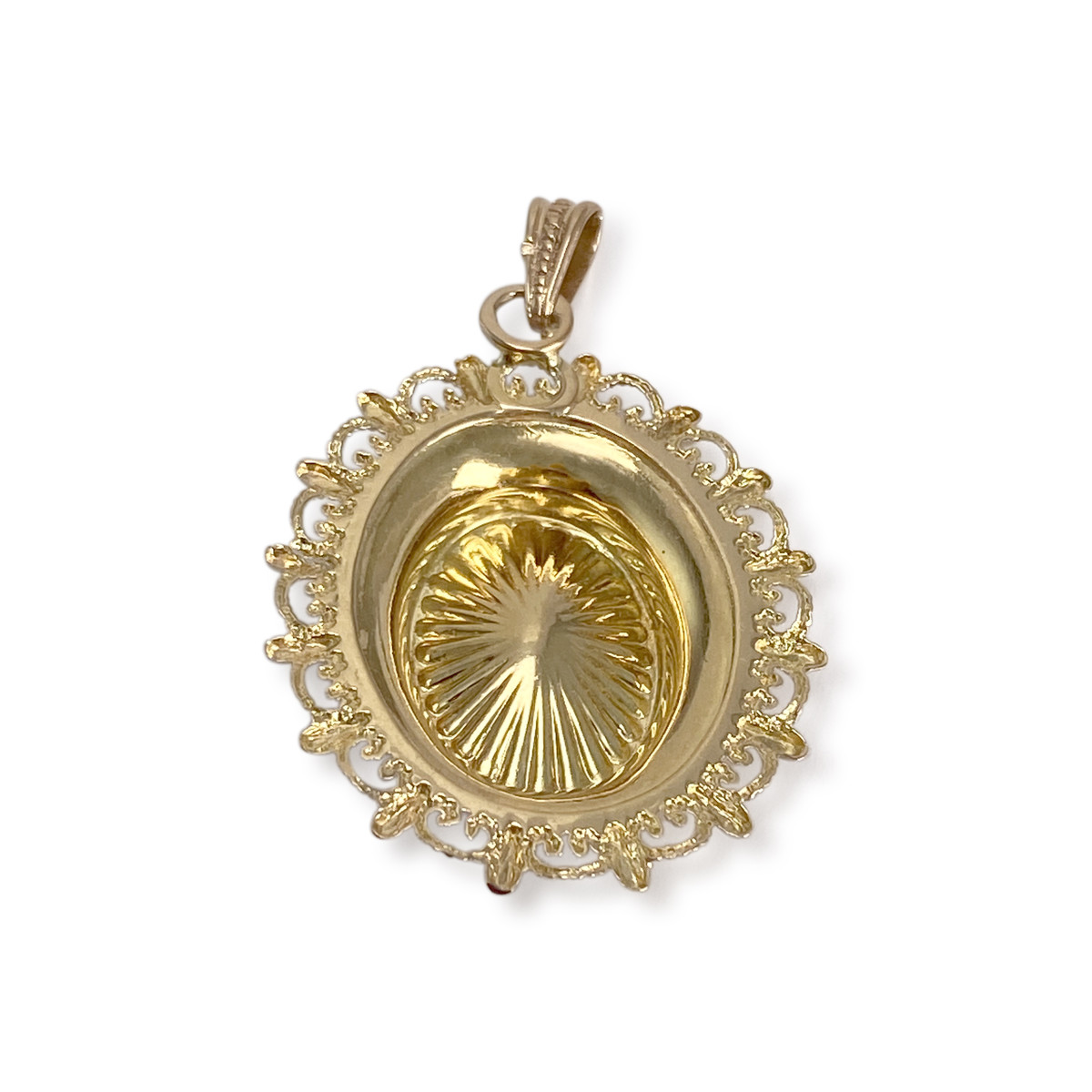 Pendentif d'occasion or 750 jaune perle d'eau douce - vue 2