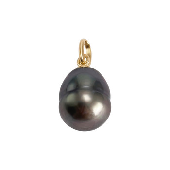 Pendentif d'occasion or 750 jaune perle de culture