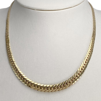 Collier d'occasion or 750 jaune maille anglaise