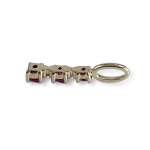 Pendentif d'occasion or 375 2 tons diamants, rubis - vue 3