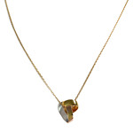 Collier d'occasion 3 ors 375 maille forcat - vue 1
