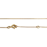 Collier d'occasion 3 ors 375 maille forcat - vue 3