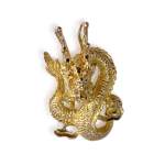 Pendentif d'occasion or 750 jaune dragon - vue 1