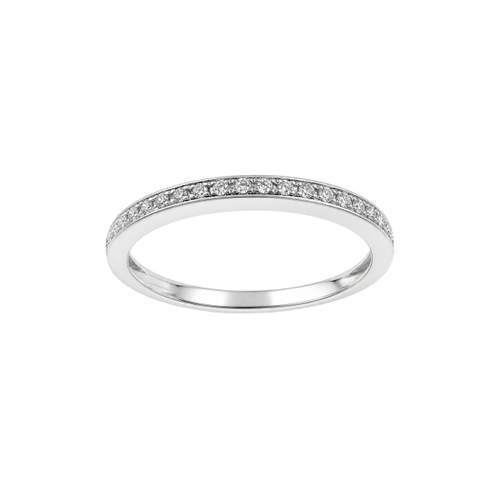Bague d'occasion or 375 blanc diamants